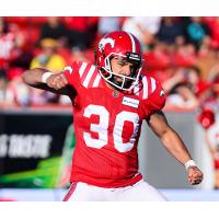 Calgary Stampeders kicker René Paredes