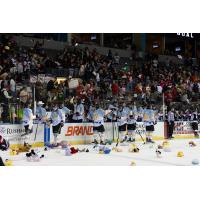 Rapid City Rush on Teddy Bear Toss Night