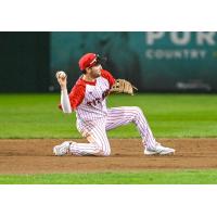 Ottawa Titans shortstop Aaron Casillas