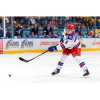 Kitchener Rangers' Matthew Andonovski in action