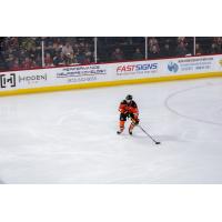 Kansas City Mavericks' Nate Knoepke on the ice