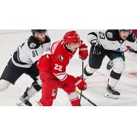 Forward Easton Brodzinski with the Allen Americans