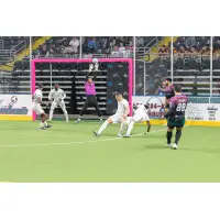 St. Louis Ambush takes a shot against the Empire Strykers